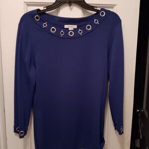 Dress Barn royal blue sweater